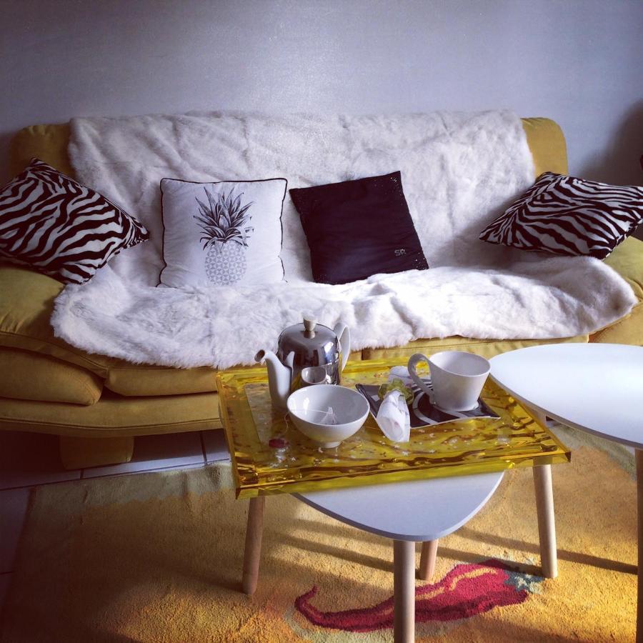 Aubière Chambre D'Hotes The Yellow Cube المظهر الخارجي الصورة